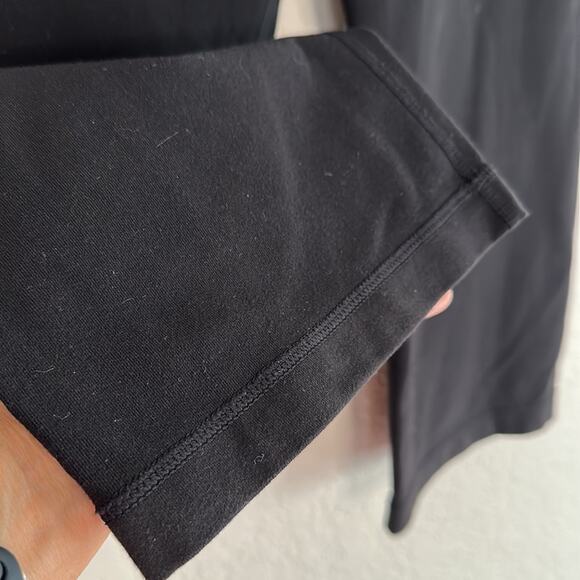 Lululemon Black Crop Leggings Size 6 Inseam 17" Loungewear Y2K - Picture 3 of 6